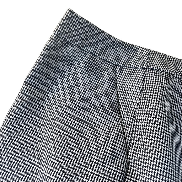 Kasper Petite Separates Black & White Small Hounds Tooth Fully Lined Pants 12P - Picture 6 of 10